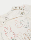 Pure Cotton Bunny Dress (0-3 Yrs)