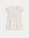 Pure Cotton Bunny Dress (0-3 Yrs)