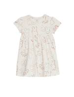 Pure Cotton Bunny Dress (0-3 Yrs)