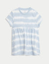Pure Cotton Tie Dye Jersey Dress (0-3 Yrs)