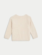 Cotton Rich Cable Knit Jumper (0-3 Yrs)