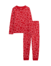 Pure Cotton Bow Print Pyjamas (1-16 Yrs)