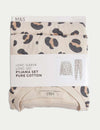 Pure Cotton Leopard Print Pyjamas (1-16 Yrs)