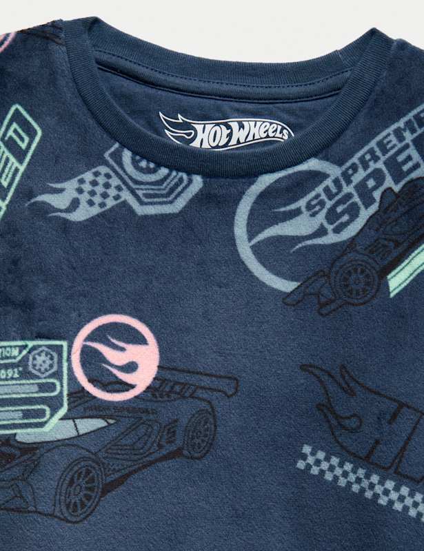 Velour Hot Wheels™ Pyjamas (2-8 Yrs)