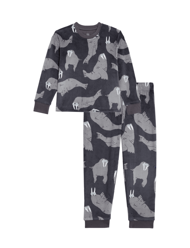 Velour Walrus Pyjamas (1-8 Yrs)