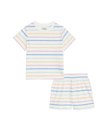 Pure Cotton Striped Pyjamas (1-8 Yrs)