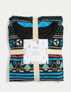 Pure Cotton Football Fair Isle Pyjamas (1-16 Yrs)