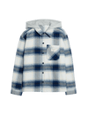 Cotton Rich Checked Hooded Shirt (6-16 Yrs)