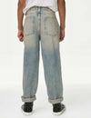 Pure Cotton Acid Wash Jeans (6-16 Yrs)