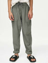 Linen Rich Cuffed Trousers (6-16 Yrs)