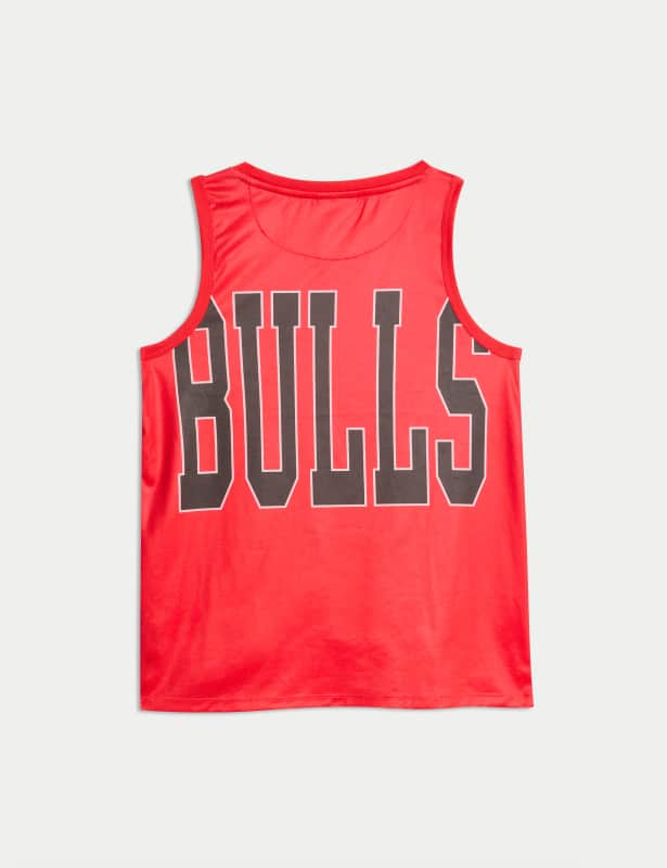 NBA Chicago Bulls Vest 6 16 Yrs Marks Spencer Bermuda