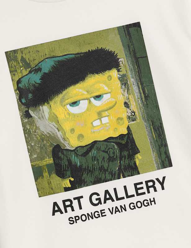 Pure Cotton SpongeBob SquarePants™ T-Shirt (6-16 Yrs)