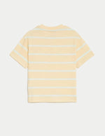 Pure Cotton Striped T-Shirt (2-8 Yrs)