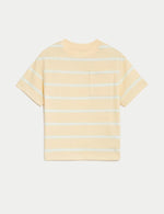 Pure Cotton Striped T-Shirt (2-8 Yrs)