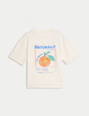 Cotton Rich Orange T-Shirt (2-8 Yrs)