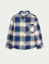 Pure Cotton Brushed Checked Shirt (2-8 Yrs)