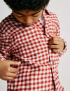 Pure Cotton Checked Shirt (2-8 Yrs)