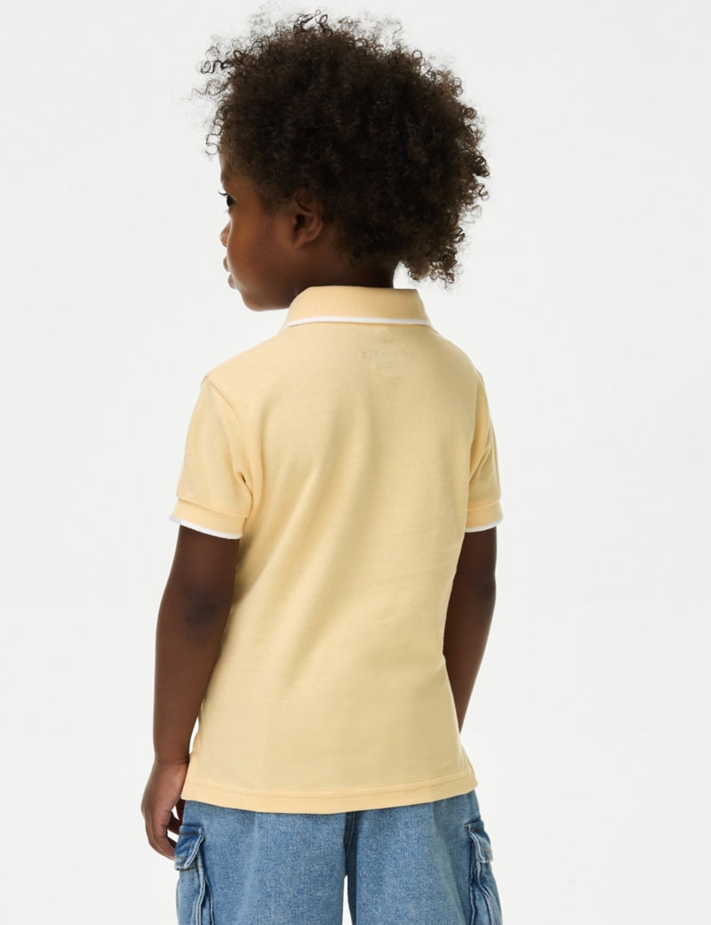 Pure Cotton Polo Shirt (2-8 Yrs)