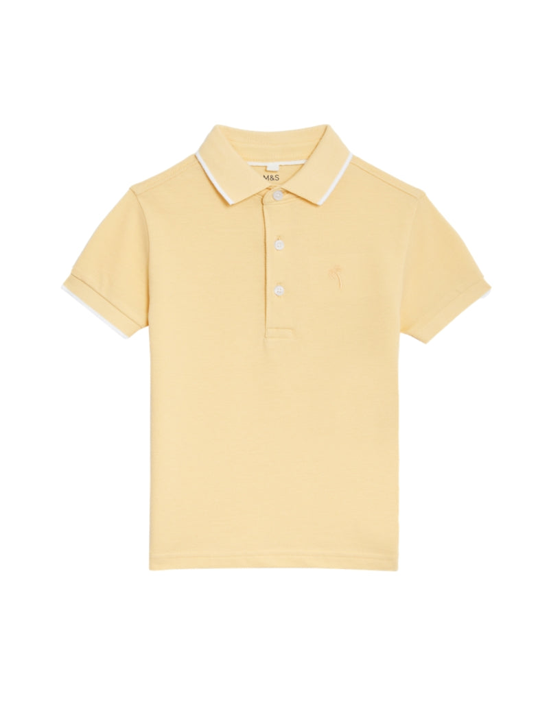 Pure Cotton Polo Shirt (2-8 Yrs)