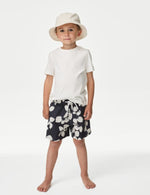 Mini Me Floral Swim Shorts (2-8 Yrs)