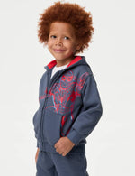 Cotton Rich Spider-Man™ Zip Hoodie (2-8 Yrs)