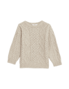 Cotton Rich Textured Jumper (1-8 Yrs)