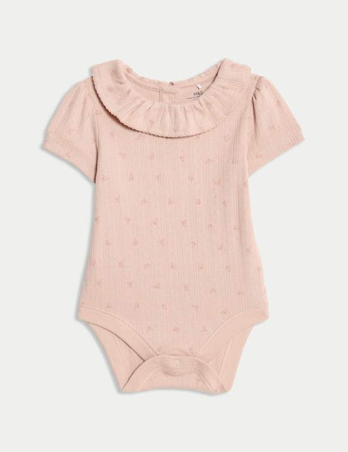 4pc Cotton-Rich Floral Starter Set (0-9 Mths)