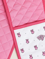 Pure Cotton Percy Pig™ Double Oven Glove