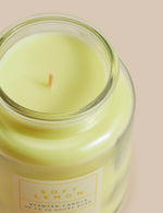 Soft Lemon Jar Candle