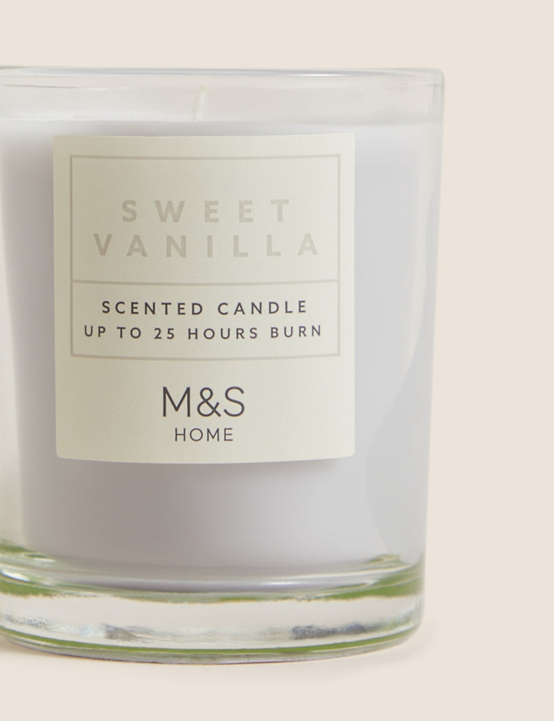 Sweet Vanilla Scented Candle