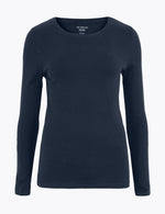 Pure Cotton Regular Fit Long Sleeve Top