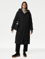 Thermowarmth™ Hooded Longline Duvet Coat