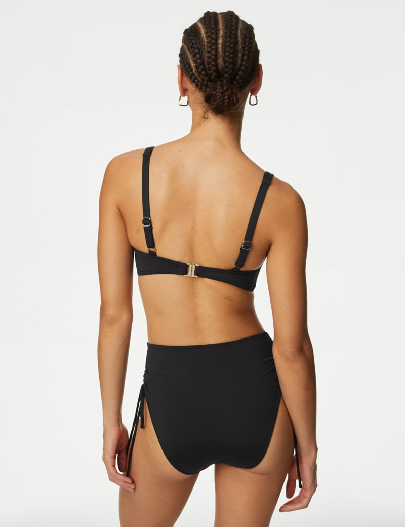 Tummy Control High Waisted Bikini Bottoms