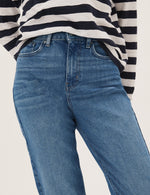 Mom High Waisted Jeans with Stretch