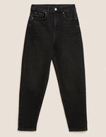 Mom High Waisted Jeans with Stretch