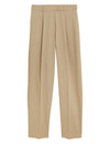 Woven Tapered Ankle Grazer Trousers