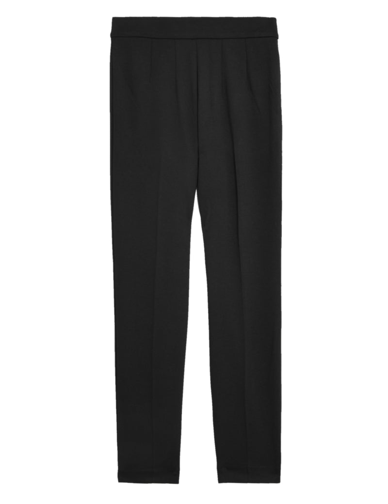 Jersey Slim Fit Ankle Grazer Trousers 