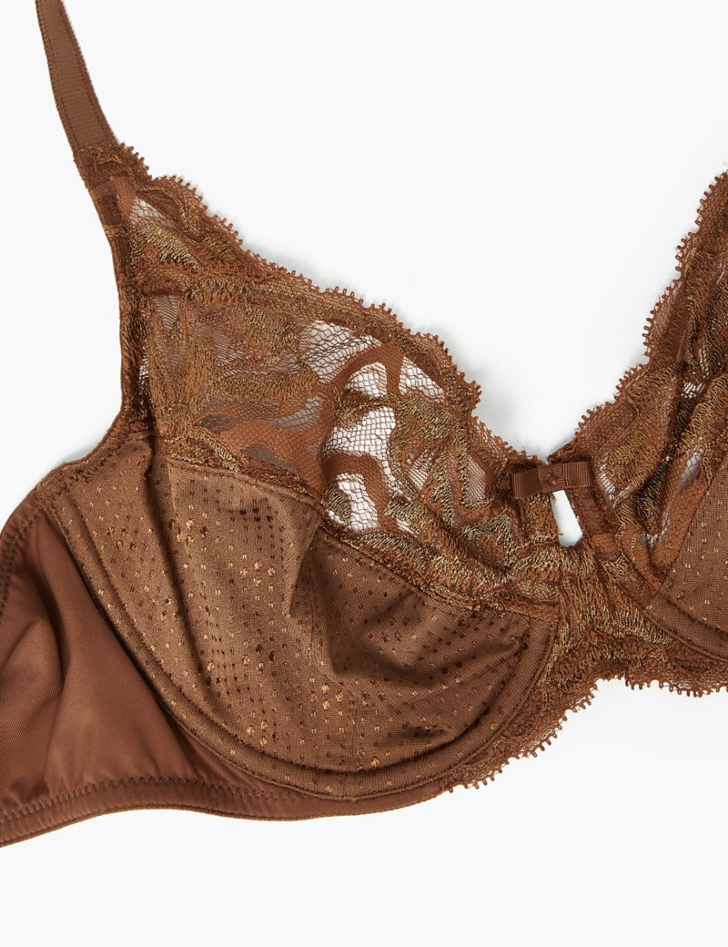 Wild Blooms Underwired Full Cup Bra A-E – Marks & Spencer Bermuda