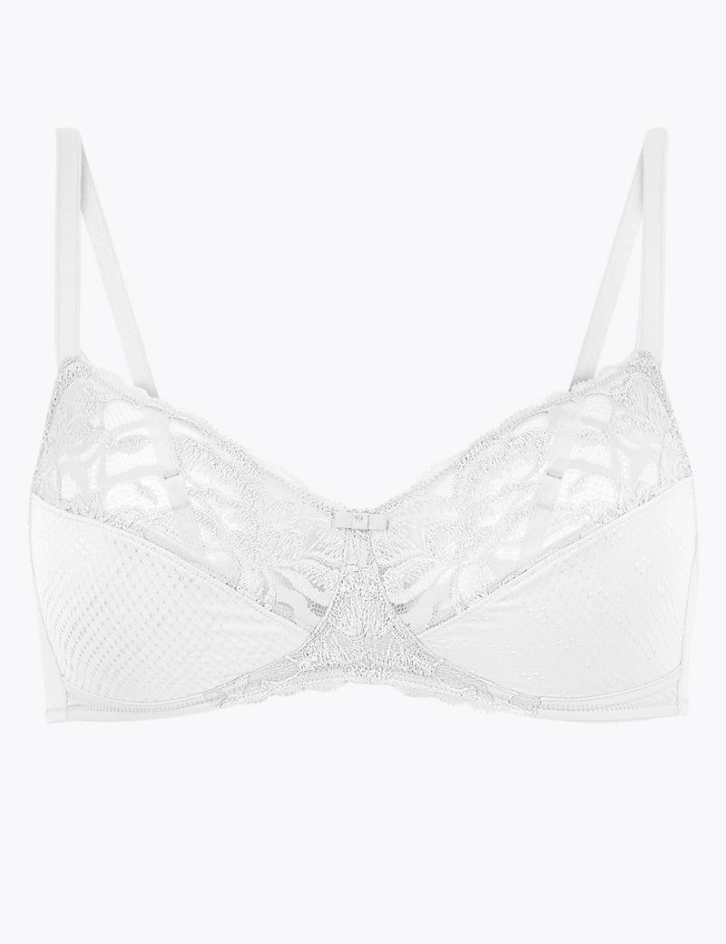 Wild Blooms Non-Padded Full Cup Bra A-E