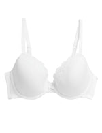 Lace Padded Plunge Wired Bra A-E