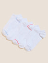 5 Pair Pack Trainer Liner Socks