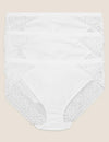 3pk Sumptuously Soft High Leg Knickers