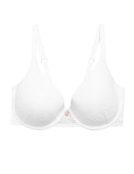 Lace Underwired Padded Full Cup Bra A-E