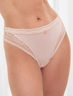 Ribbed High Leg Lounge Knickers