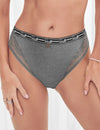 Ribbed High Leg Lounge Knickers