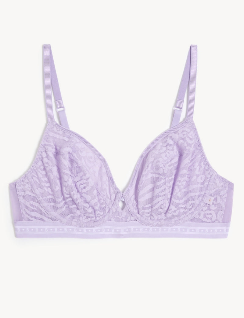 Linea Lace Wired Plunge Bra