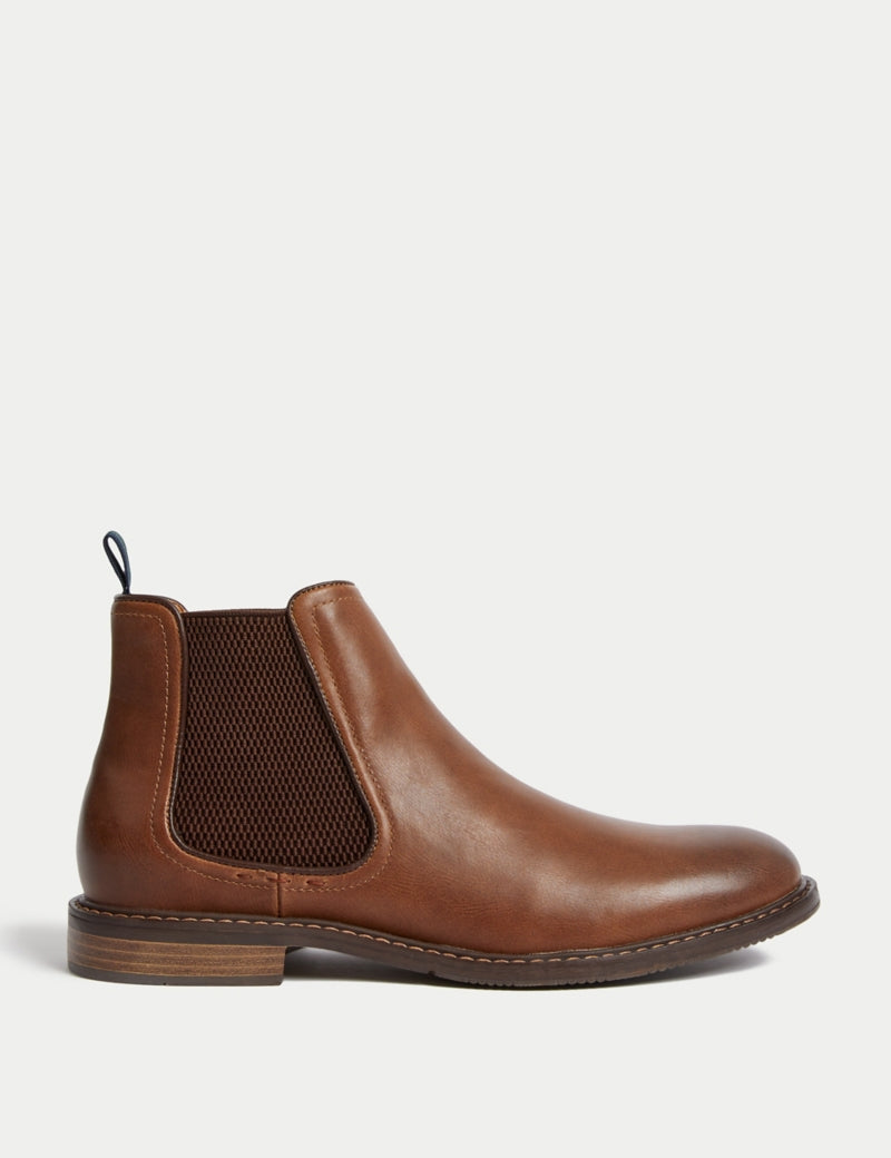 Pull-On Chelsea Boots