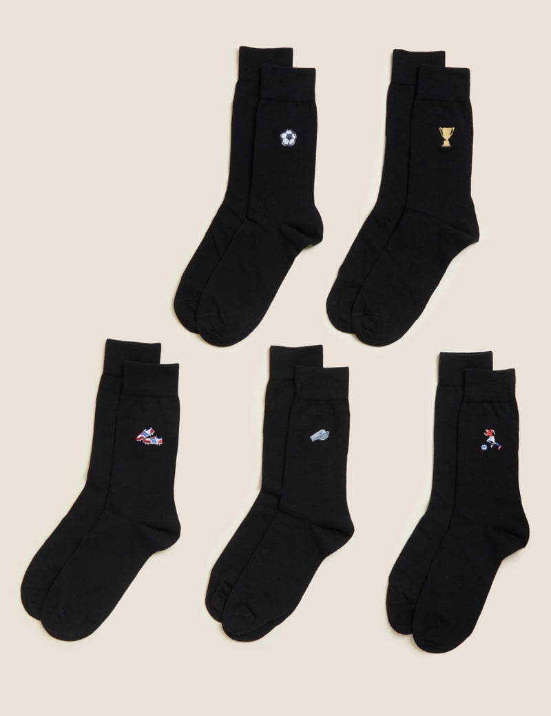 5pk Cool & Fresh™ Football Socks