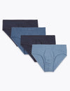 4 Pack Cotton Cool & Fresh™ Assorted Slips