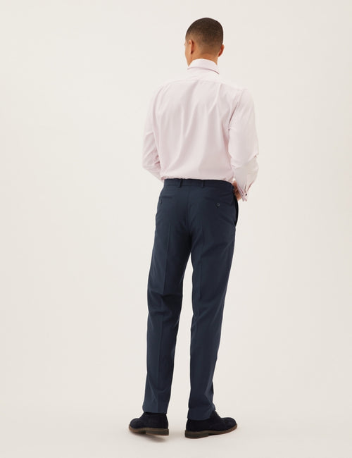 The Ultimate Navy Regular Fit Trousers